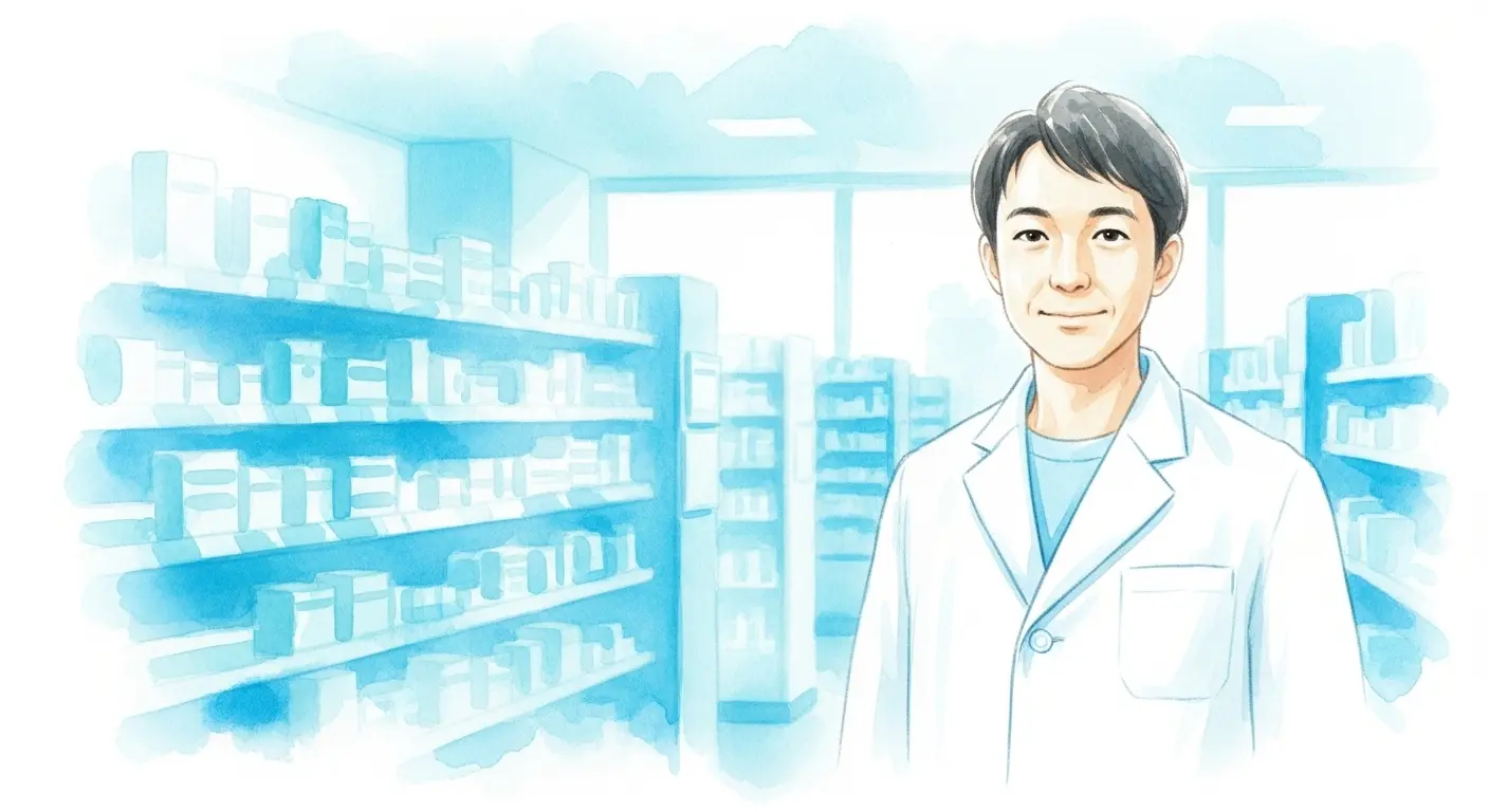 サクラ調剤薬局二島店の内装
